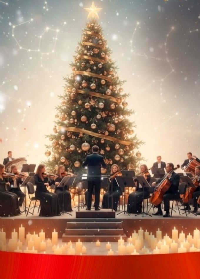 Новогодний шоу-концерт в сиянии тысячи свечей