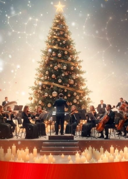 Новогодний шоу-концерт в сиянии тысячи свечей